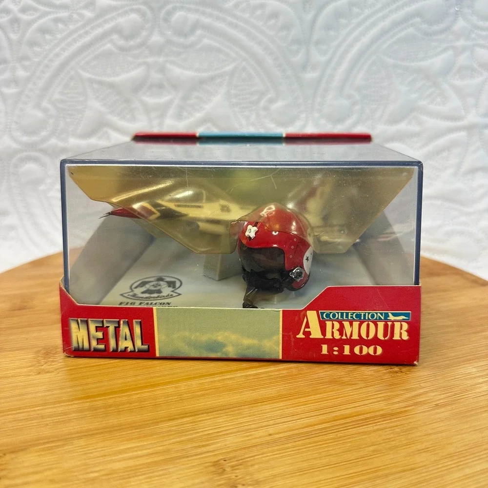 Collection Armour 1:100 Diecast F-16 Fighting Falcon Metal Jet USAF Model Vtg